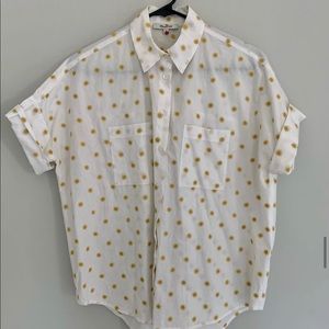 Madewell Sunburst button up top